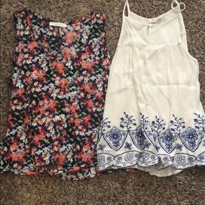 Two tank tops for sale!